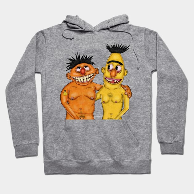 Best Friends? Hoodie by Jim_Nauseum